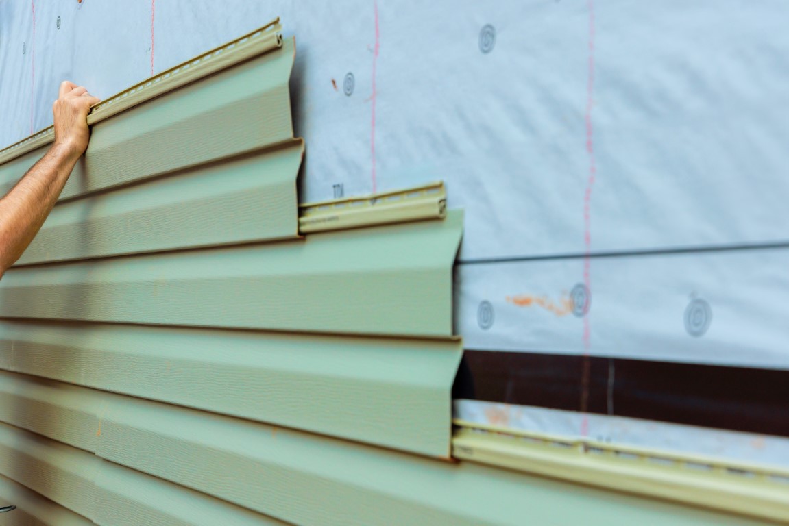 Installing siding